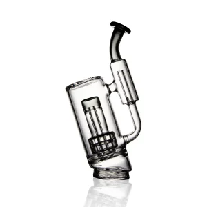 Alt text for Puffco Peak Pro glass attachment describing WIIDZ Badger facing east.