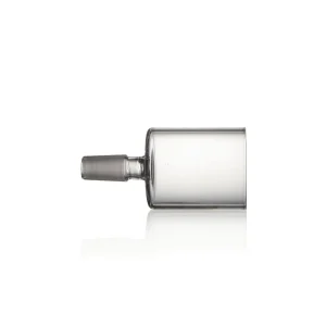puffco proxy glass attachment wiidz 14mm direct connector in a resting position showcasing its sleek design and functionality