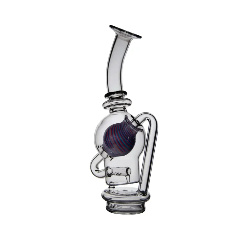 puffco peak glass attachment wiidz salon alt facing southeast.webp Puffco Peak glass attachment showcasing sleek design, perfect for dabbing enthusiasts, set against a southeastern backdrop, enhancing the stylish experience of using the device.