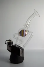 puffco peak glass attachment wiidz salon installed facing east scaled 1.webp Puffco Peak glass attachment installed at Wiidz Salon, facing east, showcasing its sleek design and functionality.