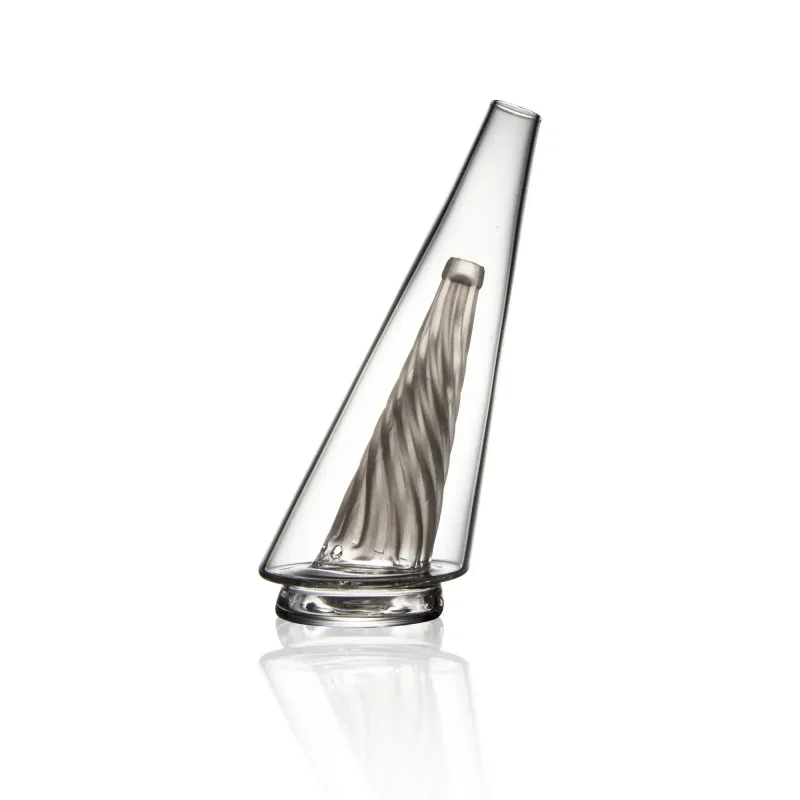 Puffco Peak Glass Wiidz Original 2.0, showcasing a sleek design and vibrant colors, positioned facing west, ideal for enhancing your dabbing experience.
