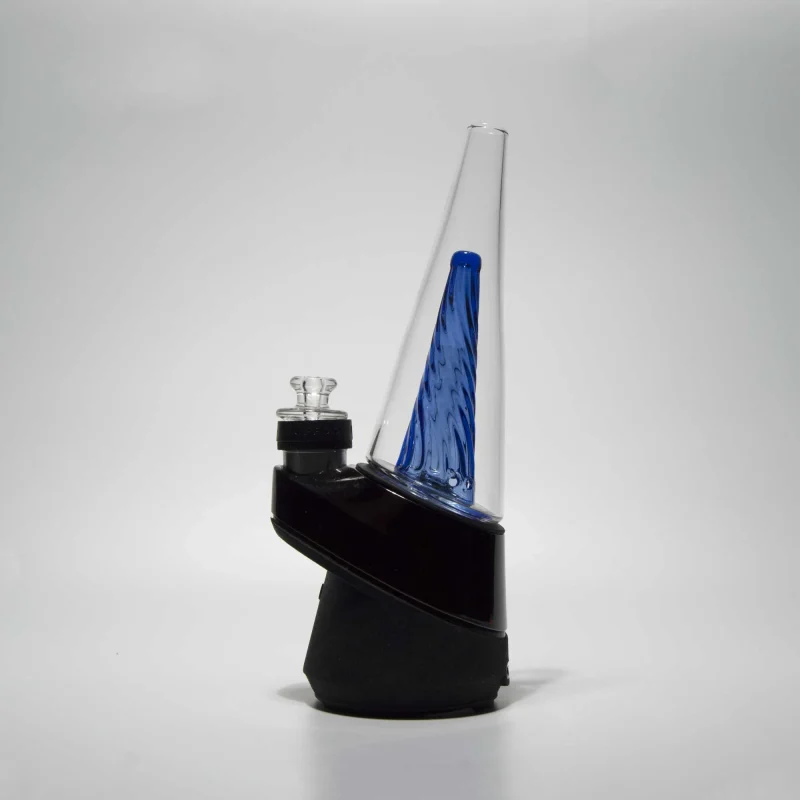 Puffco Peak Glass Wiidz Original 2.0 with Sapphire Installed, Facing East - High-Quality Vape Accessory for Enhanced Dabbing Experience