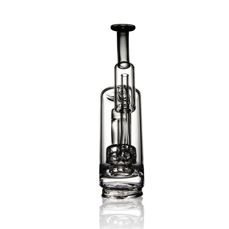 puffco peak pro glass attachment WIIDZ Badger facing south.webp Puffco Peak Pro glass attachment by WIIDZ Badger in a south-facing position, showcasing its sleek design and functionality for optimal vaping experience.