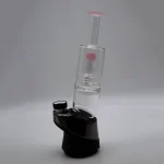 puffco peak pro glass attachment wiidz tower installed facing east.webp Puffco Peak Pro glass attachment Wiidz Tower installed facing east, showcasing a stylish design and enhanced vapor experience.