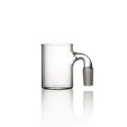 Puffco Proxy glass attachment with Wiidz 14mm connector, showcasing a sleek design and functionality, set against a west-facing backdrop.