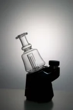 Puffco Peak Pro Glass Attachment Wiidz soc installed facing west scaled 1.webp Puffco Peak Pro glass attachment installed on Wiidz SOC facing west, showcasing its sleek design and functionality, perfect for enhancing the dabbing experience.