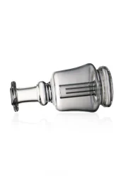 Puffco Peak Pro Glass Attachment - Wiidz, beautifully showcased lying down, featuring a sleek design and high-quality materials for an enhanced vaping experience.
