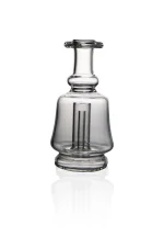 Puffco Peak Pro Glass Attachment Wiidz soc standing straight scaled 1.webp Puffco Peak Pro Glass Attachment showcasing Wiidz SOC design in a vertical orientation, highlighting its innovative features and high-quality craftsmanship.
