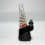 puffco glass wiidz christmas installed facing west style1.webp Puffco Glass Wiidz featuring a Christmas theme, installed facing west, showcasing a stylish design.