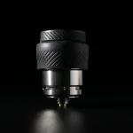 Puffco Peak Atomizer with WIIDZ 3D Chamber in a standing position, showcasing innovative design and functionality for the ultimate dabbing experience.