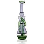 puffco peak glass attachment wiidz dark elf facing south scaled 1.webp Puffco Peak glass attachment Wiidz Dark Elf facing south, showcasing its unique design and craftsmanship in a scaled 1:1 representation.