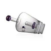 Puffco Peak glass attachment Wiidz Titan lying down, showcasing a sleek design and premium quality for enhanced dabbing experience.