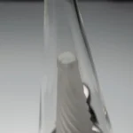 puffco peak glass wiidz original2.0 center top shot.webp Top view of the Puffco Peak Glass Wiidz Original 2.0 showcasing its sleek design and craftsmanship.