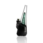 puffco peak glass wiidz original2.0 emerald installed facing southeast.webp Puffco Peak Glass Wiidz Original 2.0 in Emerald color installed, positioned facing southeast, showcasing its stylish design and vibrant hue for enhanced dabbing experience.