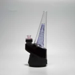 puffco peak glass wiidz original2.0 lavender installed facing east.webp Puffco Peak glass Wiidz Original 2.0 in lavender color, installed and facing east, showcasing its sleek design and vibrant hue for optimal dabbing experience.