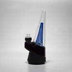 puffco peak glass wiidz original2.0 sapphire installed facing east.webp Puffco Peak Glass Wiidz Original 2.0 with Sapphire Installed, Facing East - High-Quality Vape Accessory for Enhanced Dabbing Experience