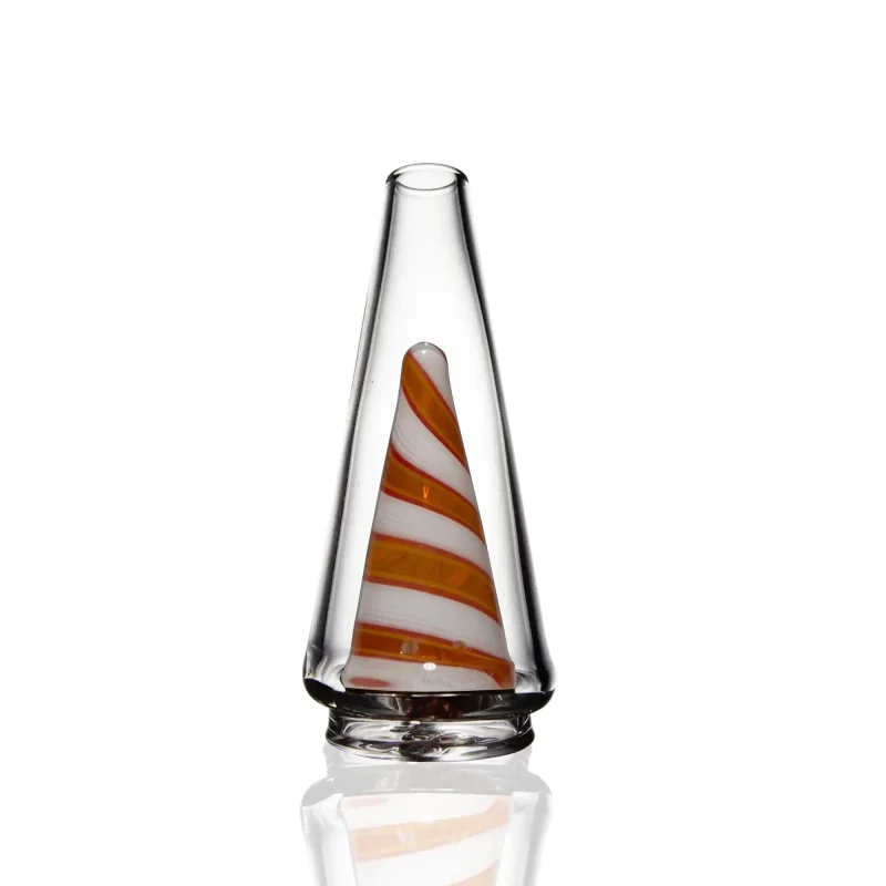 Puffco Peak Pro glass attachment featuring Wiidz halloweener design, facing south, perfect for enthusiasts looking to enhance their vaping experience with seasonal flair.