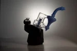 puffco peak pro glass attachment wiidz sherlock blue installed facing east scaled 1.webp Puffco Peak Pro glass attachment in Wiidz Sherlock Blue, installed facing east, showcasing a stylish and functional design for enhanced vaping experience.