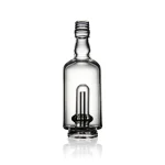 puffco peak pro glass attachment wiidz tipsy black straight up with shadow.webp Puffco Peak Pro glass attachment in Wiidz Tipsy Black design, showcasing a straight up style with soft shadows highlighting its smooth curves and modern aesthetics.