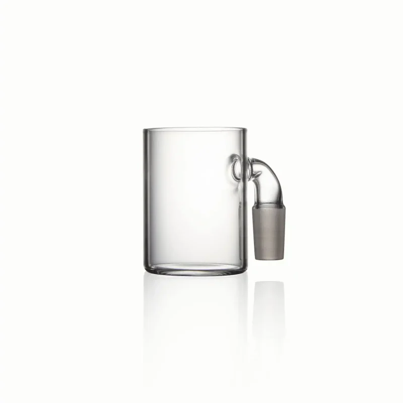 Puffco Proxy glass attachment with Wiidz 14mm connector, designed for optimal use, shown from a northwest angle.