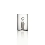 Puffco Proxy glass attachment with Wiidz 14mm connector oriented south, showcasing its sleek design and compatibility for enhanced dabbing experience.