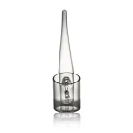 puffco proxy glass attachment wiidz bub facing south.webp Puffco Proxy glass attachment Wiidz bub facing south, showcasing unique design and craftsmanship for enhanced smoking experience.