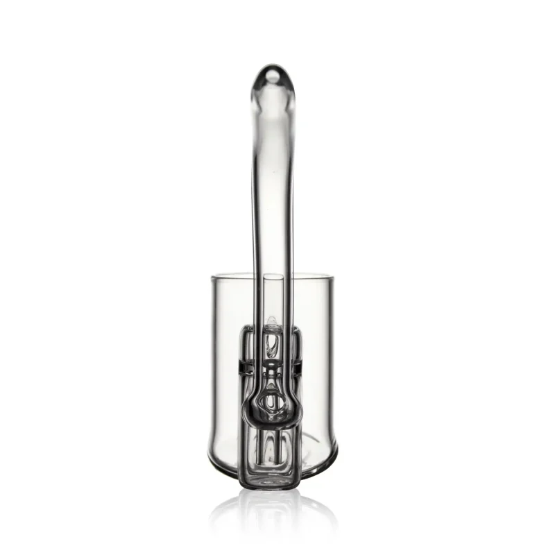 Puffco Proxy glass attachment featuring Wiidz Buba design facing north, showcasing unique craftsmanship and stylish aesthetics for enhanced dabbing experience.