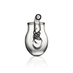 puffco proxy glass attachment wiidz wizard compact facing north.webp Puffco Proxy Glass Attachment from Wiidz Wizard Compact, showcasing innovative design and functionality, facing north.