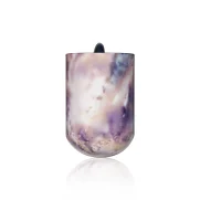 Puffco Proxy replacement glass featuring Wiidz Cosmic Pipes design oriented south, ideal for enhancing your vaporizing experience.